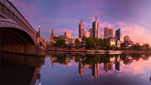 Melbourne view